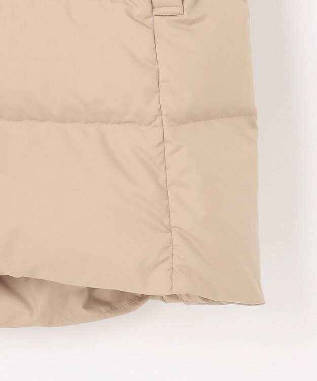 ANY L 【フード取り外し可能】楽映えリッチロング丈ダウン ベージュ