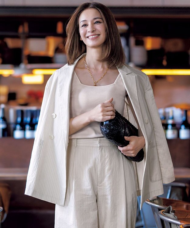 UNFILO L 【GOCOCi/ワコール】カップ付き タンクトップ ベージュ