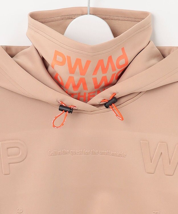 PW CIRCULUS 【WOMEN】 デタッチャブルフーディー ベージュ系