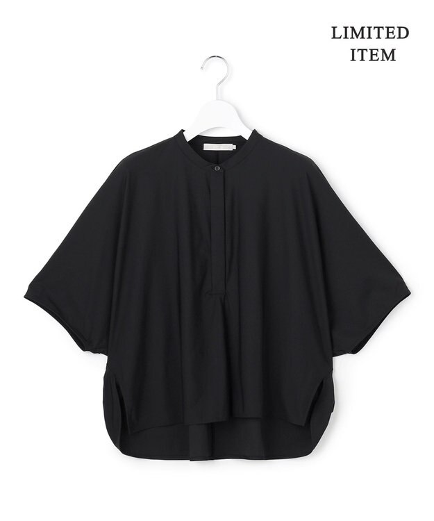 ICB 【WEB限定】マットスキューバ ドルマンスリーブプルオーバー ブラック