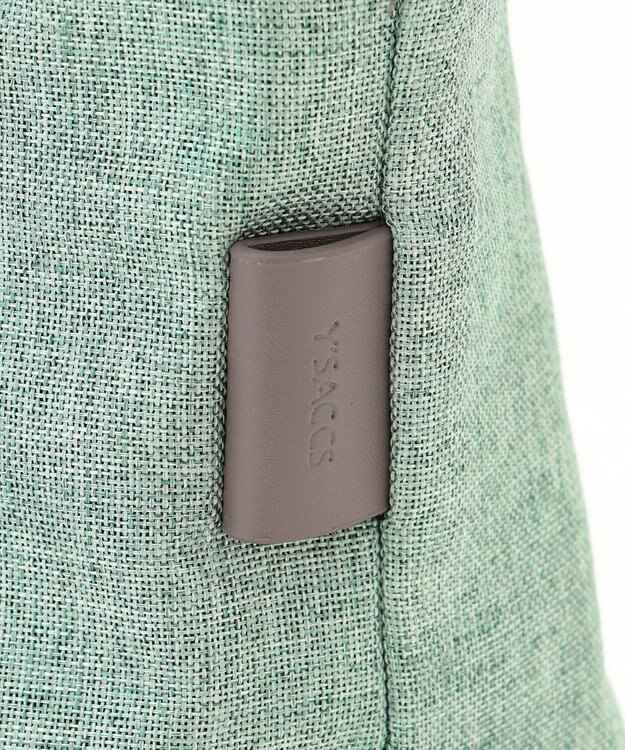 Y'SACCS リネンライク　イニシャルトート　Sサイズ ライトグリーン