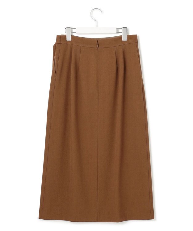 23区 クリアトリコチン ラップ風 スカート キャメル系