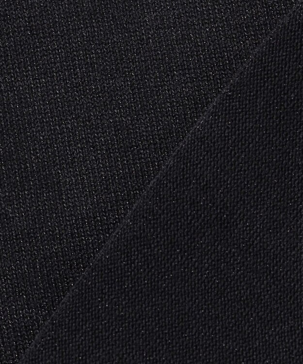 23区 【APPLAUDIR】コンパクト ラメカーディガン ブラック系