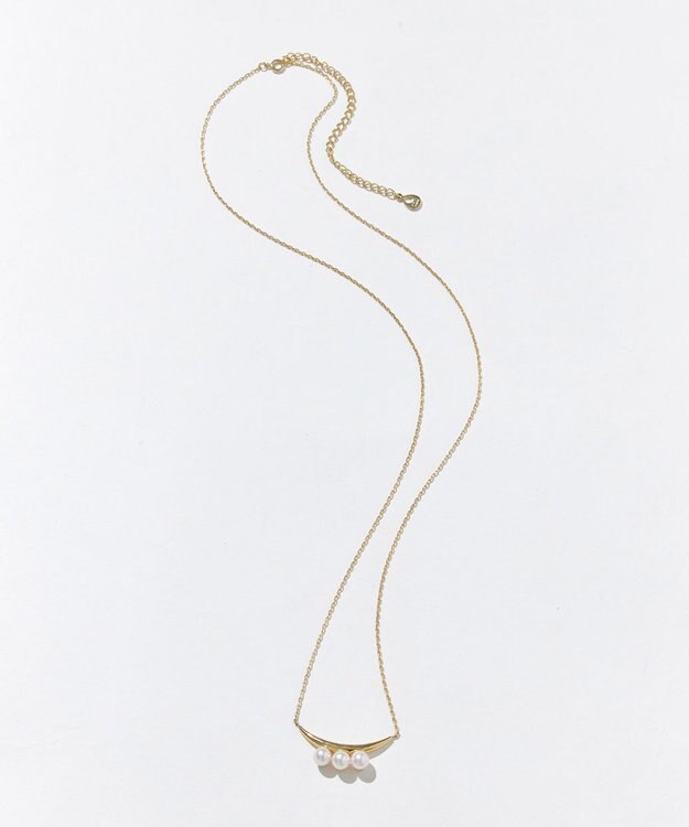 23区 アコヤパール ネックレス ゴールド系