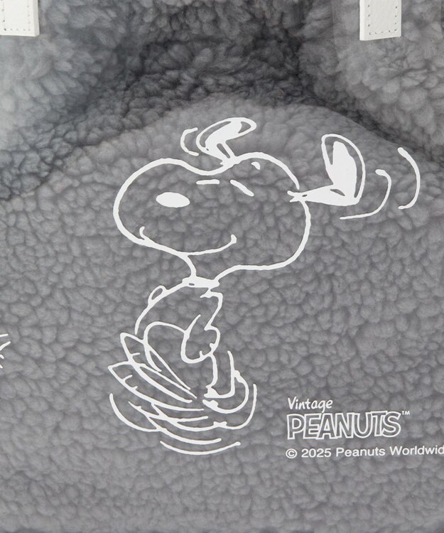 russet 【PEANUTS×russetコラボ第三弾】クリアトート×巾着セットバッグ(CE-1592) Plain