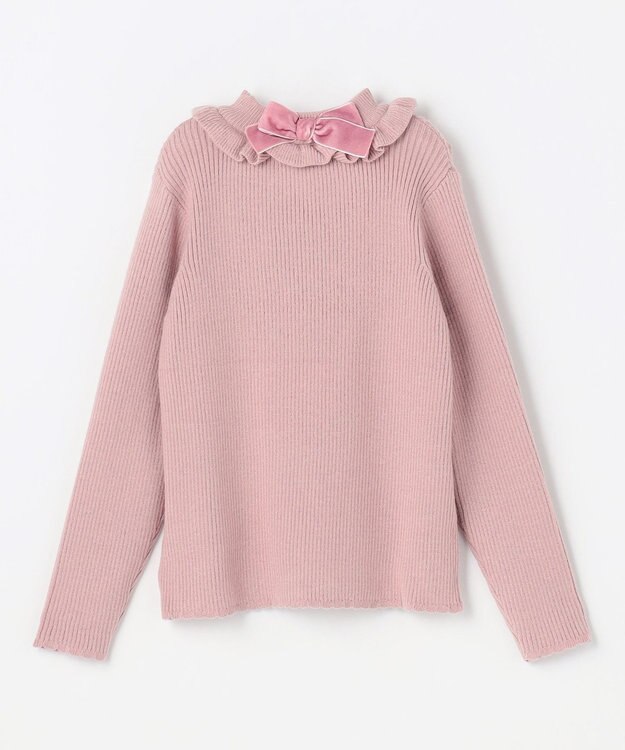 ANY KIDS しあわせタッチニット ピンク