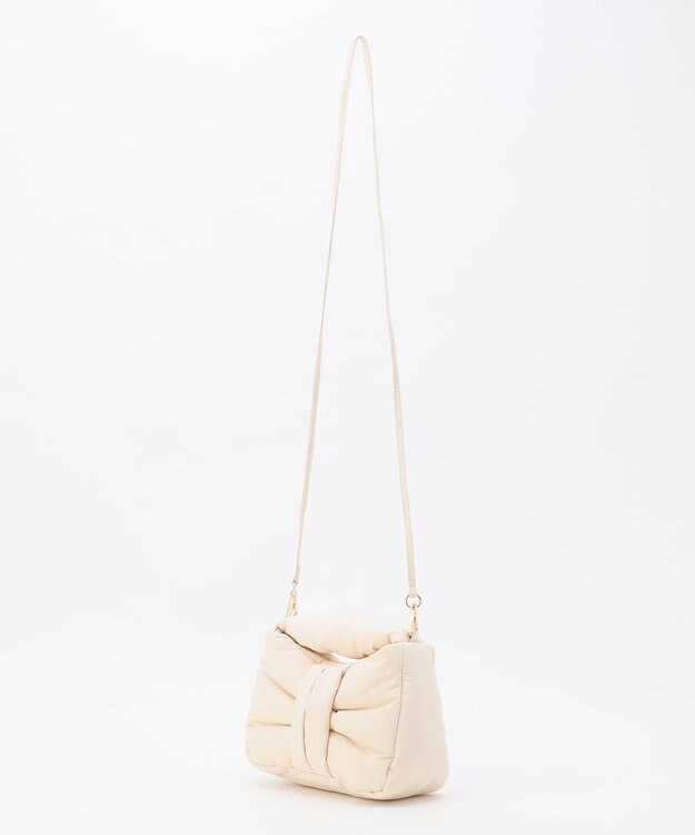 組曲 ボンディングリボンバッグ アイボリー系