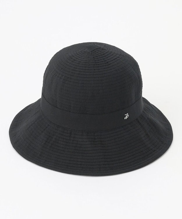 J.PRESS LADIES 【WEB限定カラーあり・洗える・UVカット・畳める】ブレード ハット ブラック系