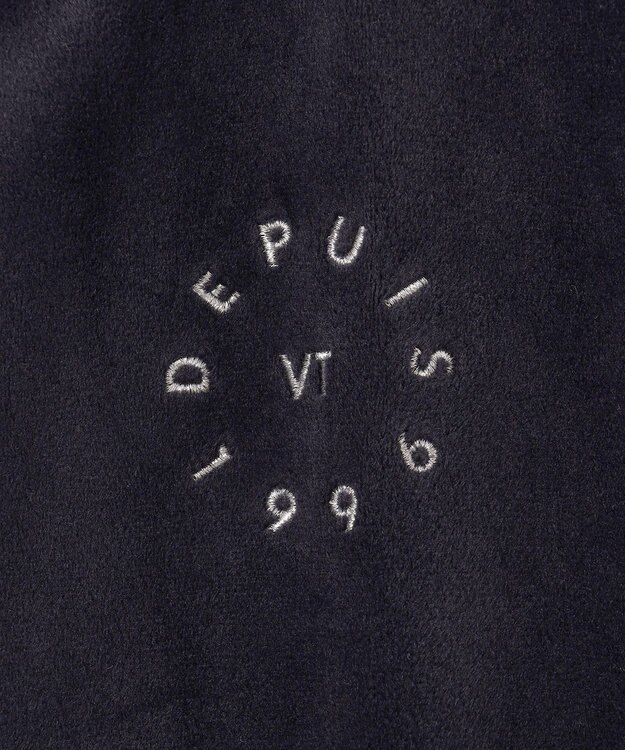 23区GOLF 【WOMEN】【ストレッチ】ベロアフーディ ネイビー系