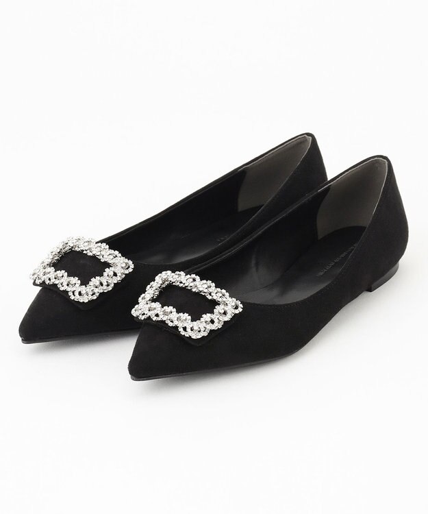 23区 【APPLAUDIR】ビジューフラットパンプス