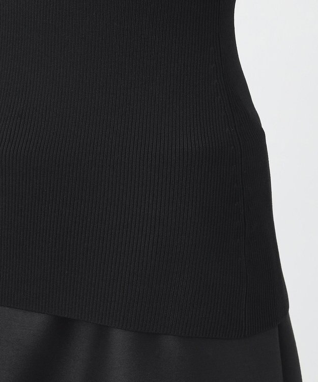 23区 【エステータ】リブベアトップ ブラック系