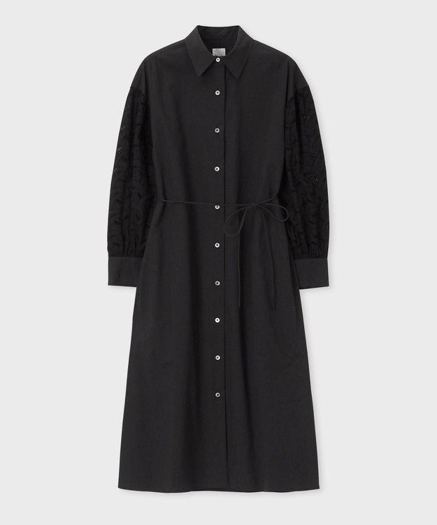 Paul Smith 【洗える】コットンレース ワンピース ブラック