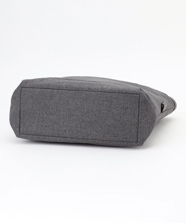 Y'SACCS リネンライク　イニシャルトート　Mサイズ ブラック