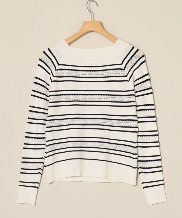 ONWARD Reuse Park 【組曲】ニット春夏 ホワイト