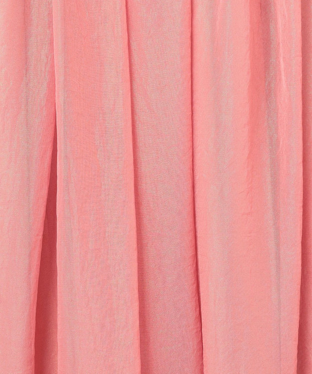 SHARE PARK LADIES 箔プリントフレアスカート ピンク系