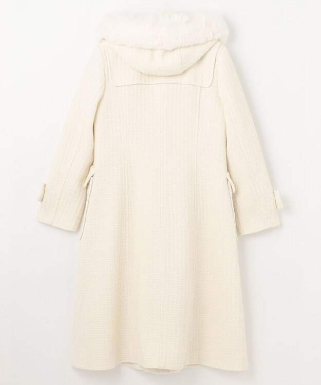 GRACE CONTINENTAL ファーフードダッフルコート キナリ