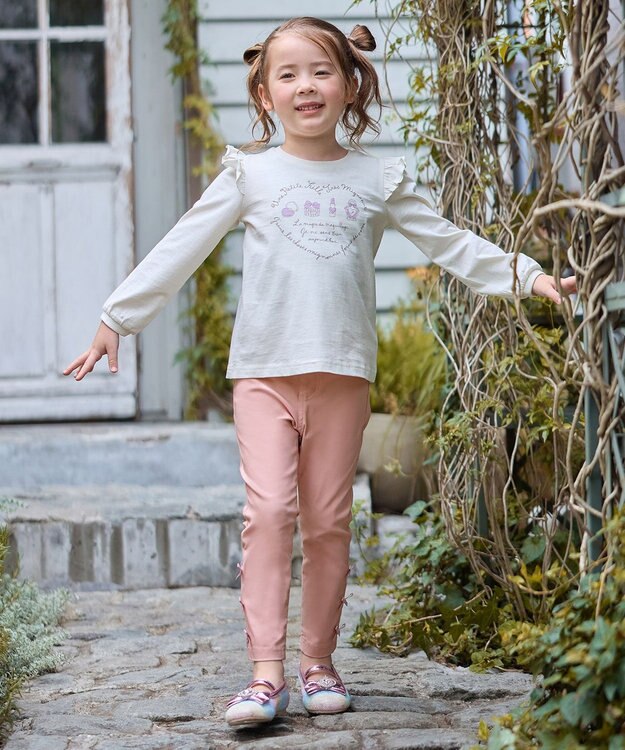 ANY KIDS 7days ガーリー パンツ ピンク