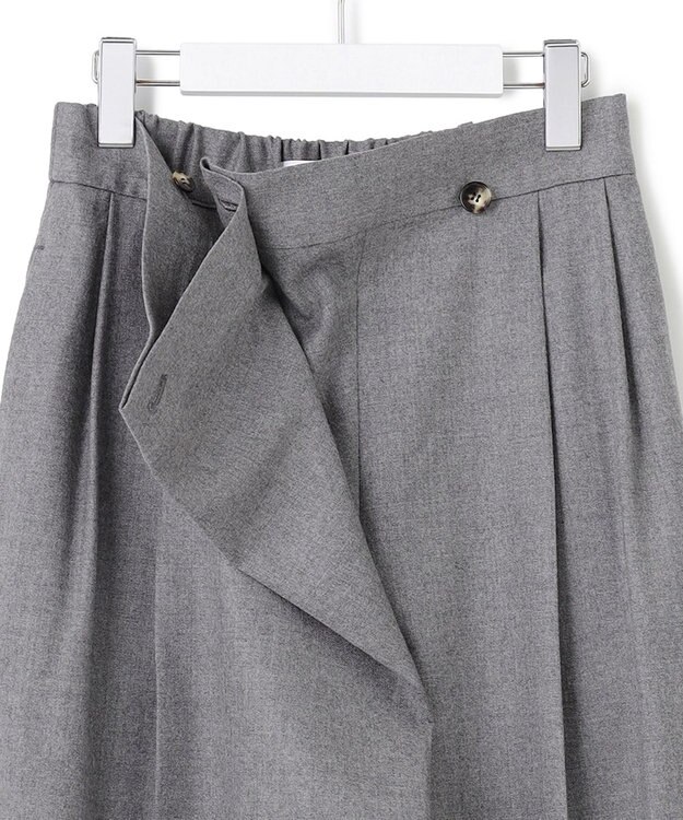 23区 【SACRA】スーパーファインフランネル パンツ グレー系