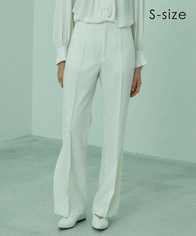 BEIGE， 【S-size】YUCCA / ストレートパンツ Ecru