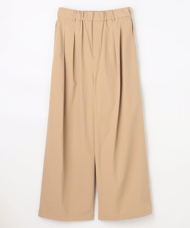 ANY L 撥水ナイロンタックパンツ ベージュ