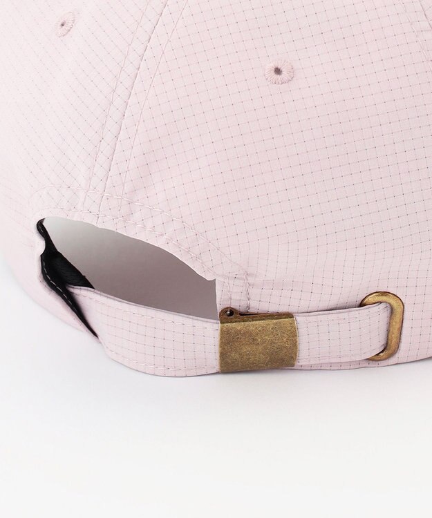 J.PRESS YORK STREET 【UNISEX】ブルドッグ刺繍キャップ ピンク系