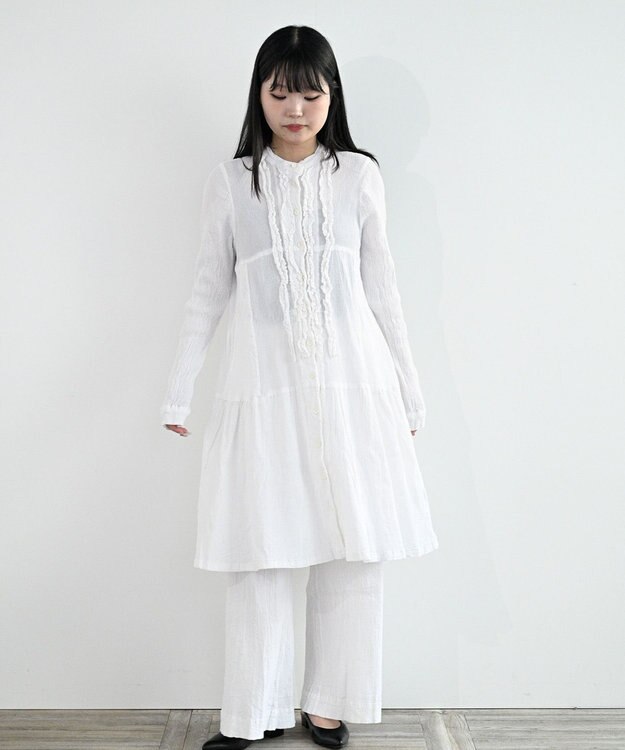 crêprie tsumori chisato creperie FRILL DRESS クレプリ フリルワンピース WHITE