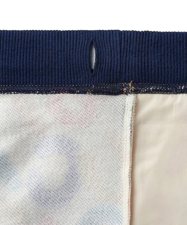 MIKI HOUSE HOT BISCUITS 【80-120cm】 ロゴ総柄 スウェットパンツ マルチカラー