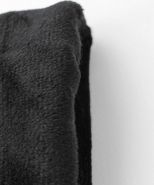 ORuKuBET  フェイクファー付きフィンガーレスグローブ(WOMEN) ダークブラウン