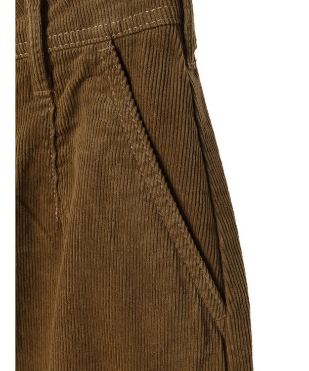 CRAFT STANDARD BOUTIQUE コーデュロイ２ＷＡＹサロペットスカート Camel