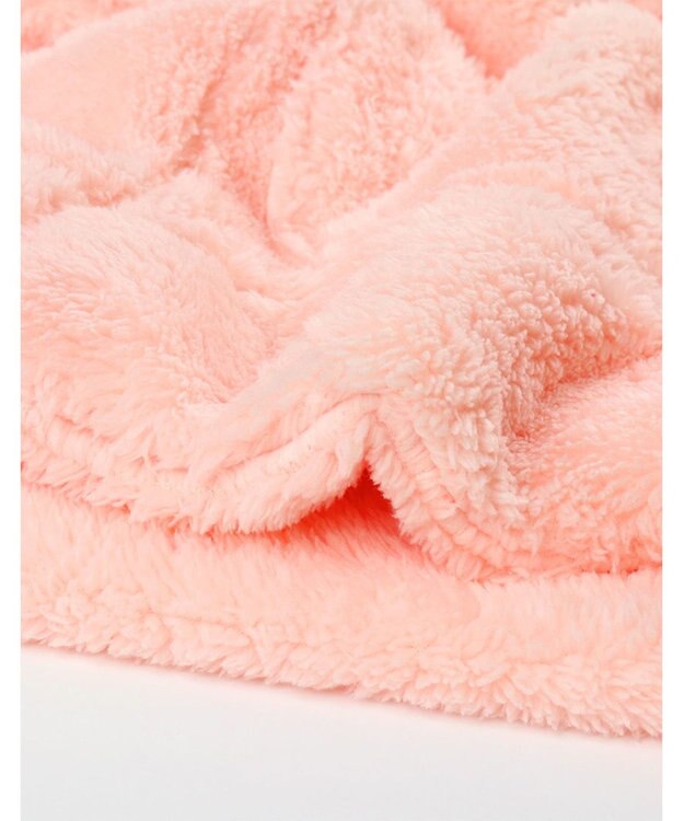 tsumori chisato SLEEP ツモリチサト ローブ フリ－ス素材(本体) あったか 長袖 ルームウェア レディース URW430 /ワコール ピンク