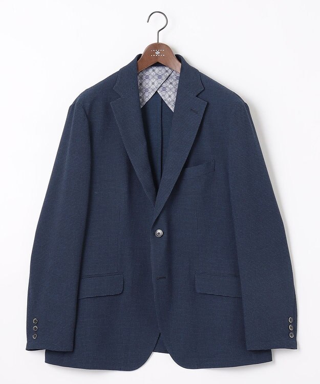 JOSEPH ABBOUD 【キングサイズ・驚きの多機能】】ドライサッカージャケット ネイビー系7