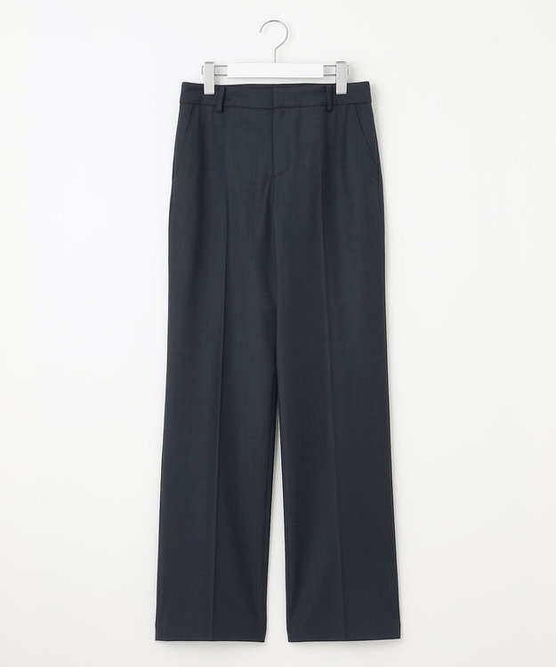 J.PRESS LADIES 【セットアップ対応】BAHARIYE ストレート パンツ ネイビーピンヘッド系