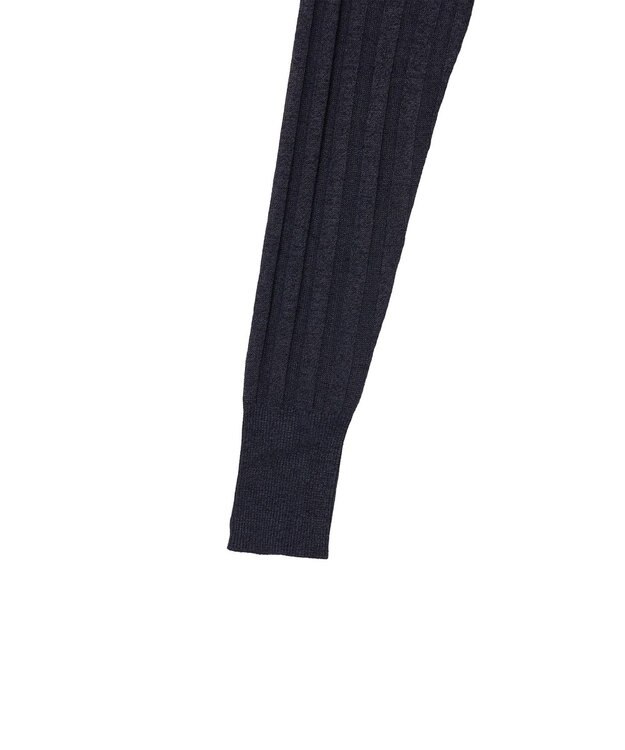 JOSEPH 【WEB&OUTLET限定・洗える】テクスチャードレーヨン　ラウンドネックニット Navy