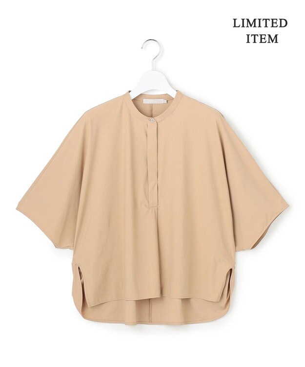 ICB 【WEB限定】マットスキューバ ドルマンスリーブプルオーバー ベージュ