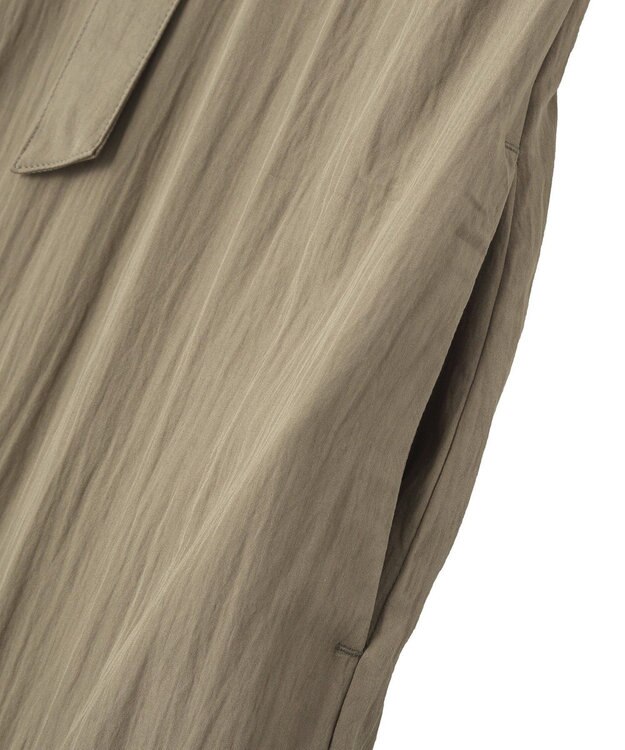 YECCA VECCA 【UVカット/接触冷感/遮熱】COOLコクーンサロペット Khaki