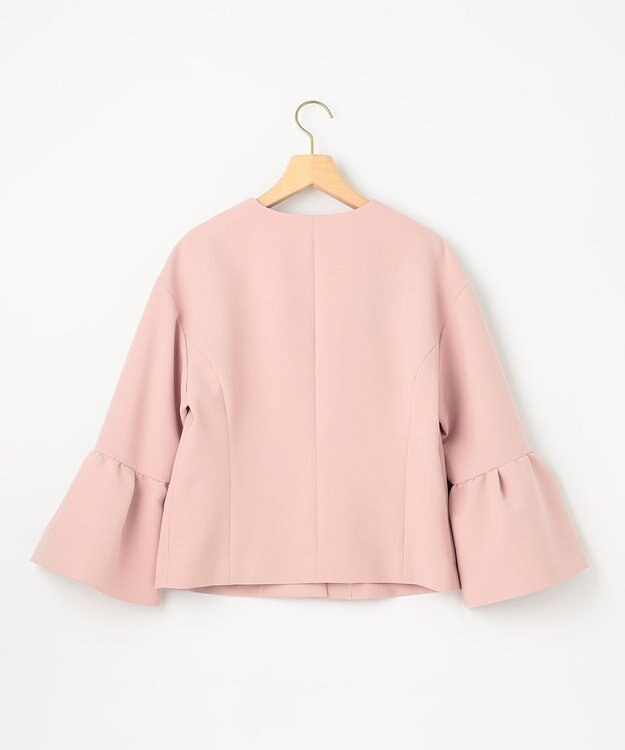 組曲 S 【KUMIKYOKU NAVY】コンフォータブルドレープ ジャケット シャンパンピンク系