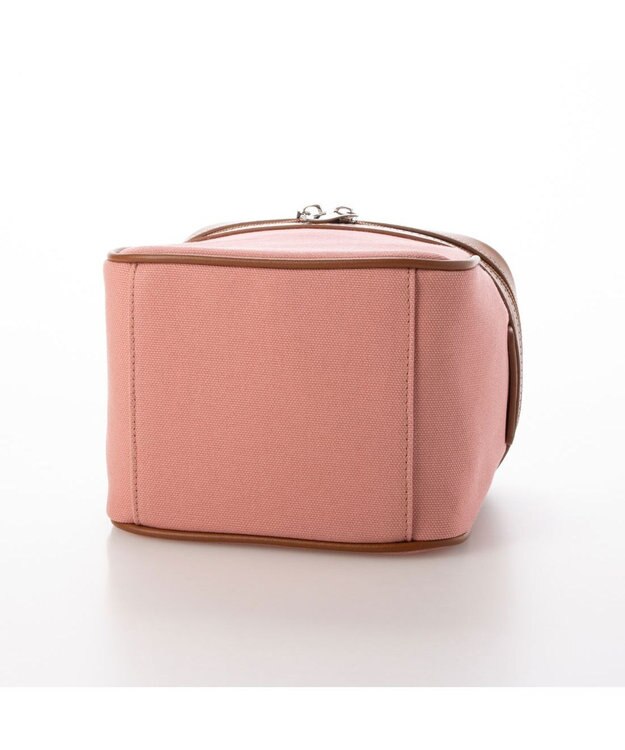 LA BAGAGERIE 【倉敷帆布】キャンバスバニティバッグ コーラル