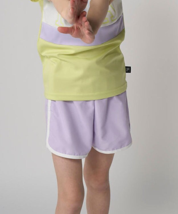 OP／FILA 【FILA】布帛ショートパンツ ラベンダー