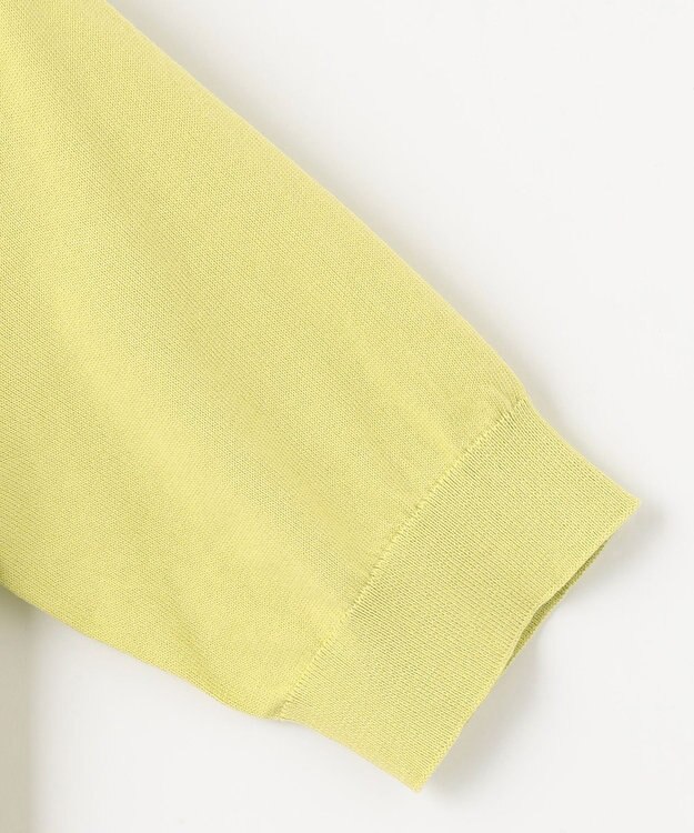 J.PRESS LADIES 【洗える】BASIC HT-COTTON クルーネック ニット ピスタチオ系