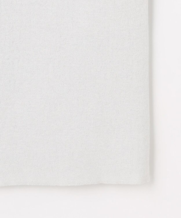 J.PRESS LADIES FINE COTTON SLEEVELESS タンクトップ シルバー系