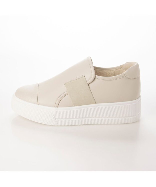 Riz raffinee <Riz raffinee>厚底スリッポンスニーカー アイボリー