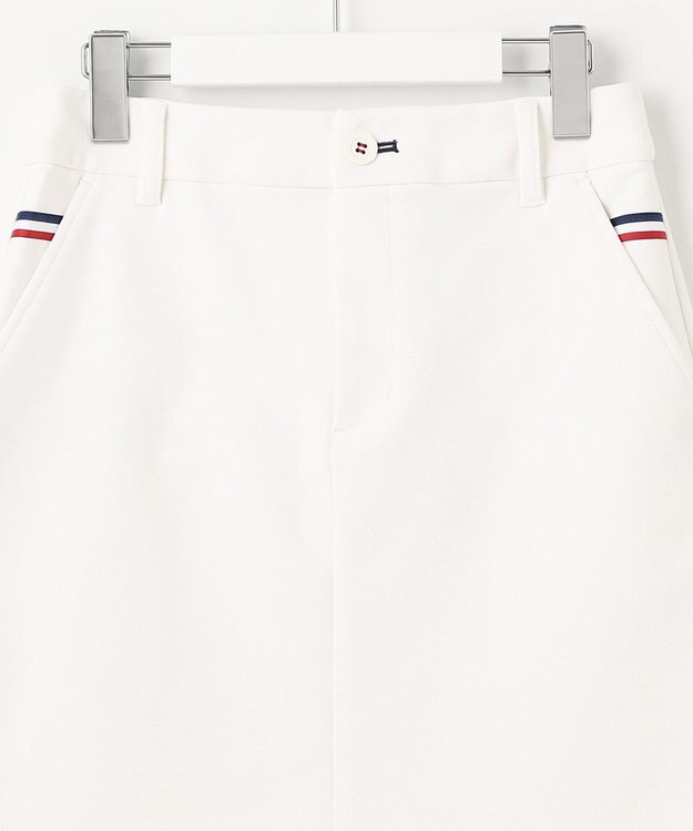 23区GOLF 【WOMEN】】トリコットツイル ベーシックスカート ホワイト系