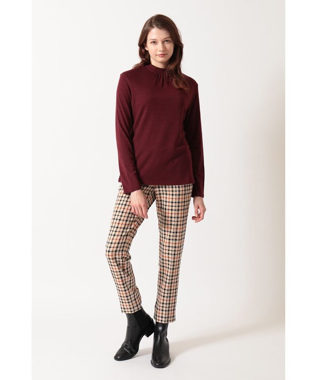 DAKS ツイル ハウスチェック スリムパンツ ハウスチェック