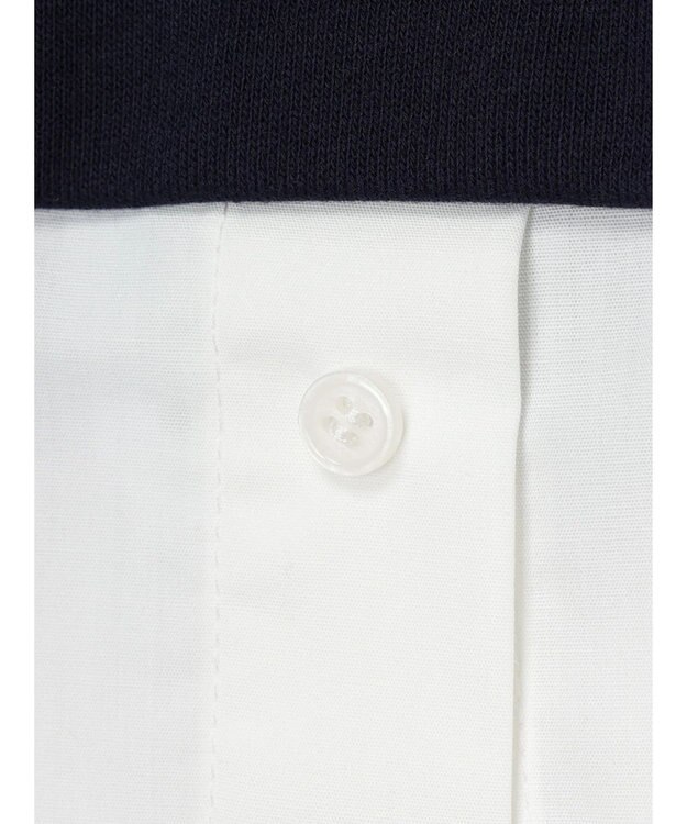 Green Parks ・ＥＬＥＮＣＡＲＥ　ＤＵＥレイヤードウラケプルオーバー Navy