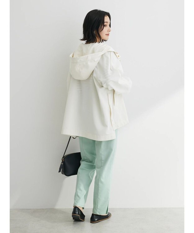 Green Parks 花粉防止　フーデッドブルゾン Ivory