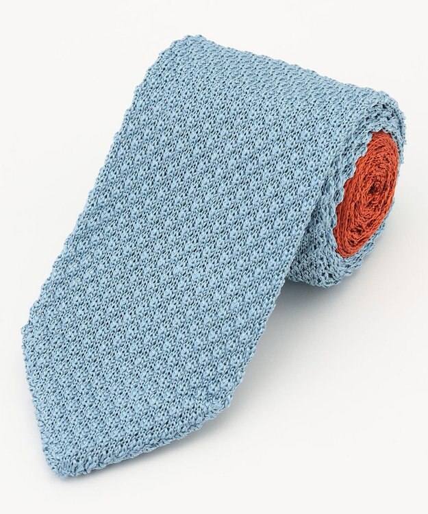 J.PRESS MEN 【J.PRESS ORIGINALS】Silk Knit Tie サックスブルー系