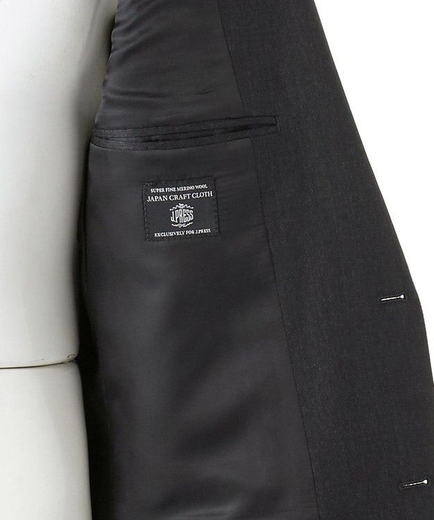 J.PRESS MEN 【定番】【JAPAN CRAFT CLOTH】スーツ / 背抜き /2B グレー系
