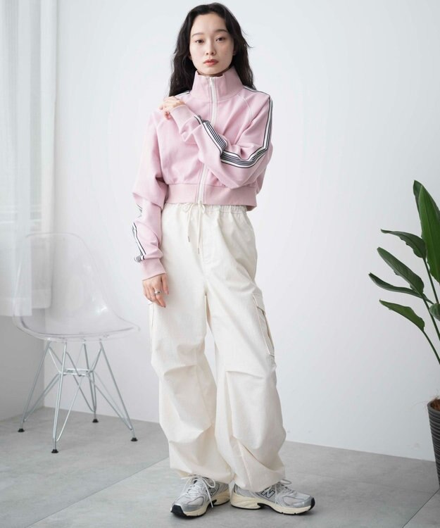 WEGO ショートトラックジャケット ピンク