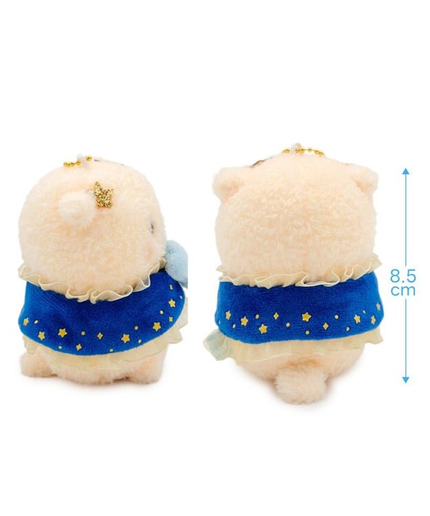 Mother garden しろたん 星ケープ キーホルダー 《らっこいぬ》 単品 らっこいぬ