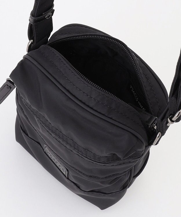 Y'SACCS 【Y’SACCS vous et】ナイロン×ポリウレタン ポシェット ブラック